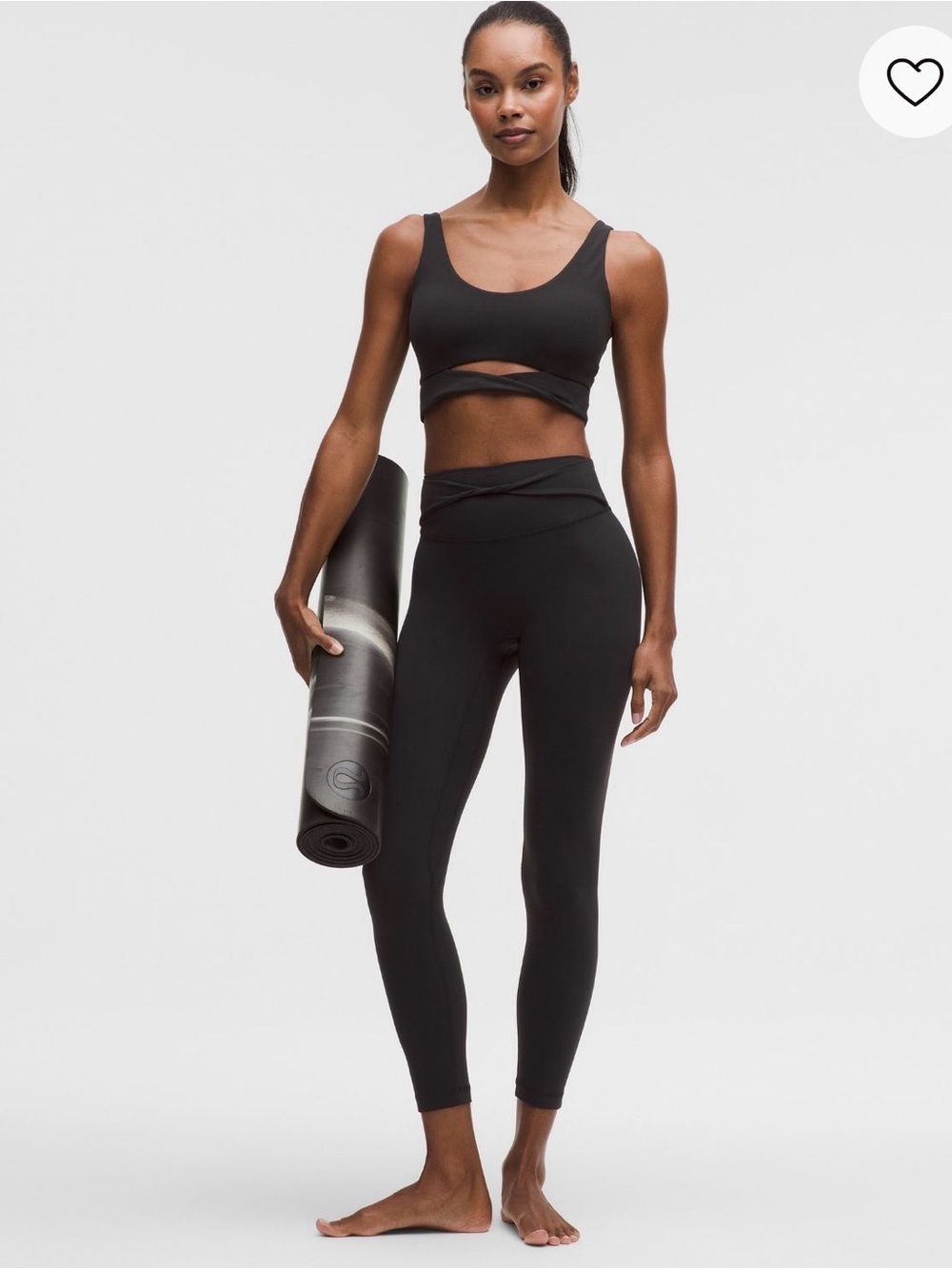 NEW lululemon Align No Line™ High-Rise Twist
Tight 25" in Black 6